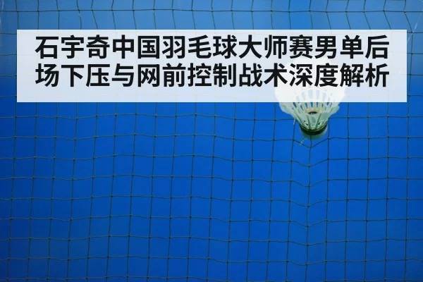 badminton net shot